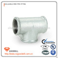 four way tee pipe fitting